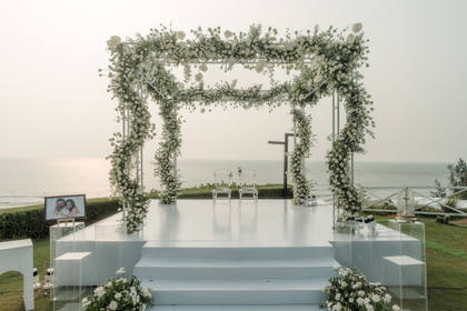 Mandap and Stage — Wedding decor — W GOA